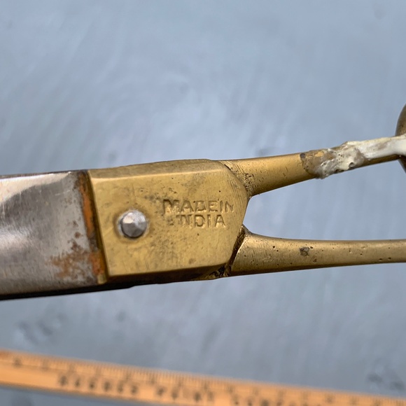 Set of Five Vintage Scissors Forged Steel School Sewing Crafts Art Scrap Teach - Picture 9 of 16